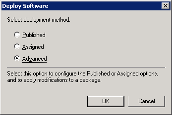 Software deployment method