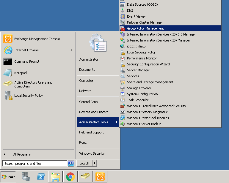 Group Policy Management
