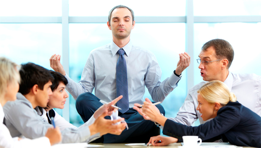 Conflict management in a company preventing or using