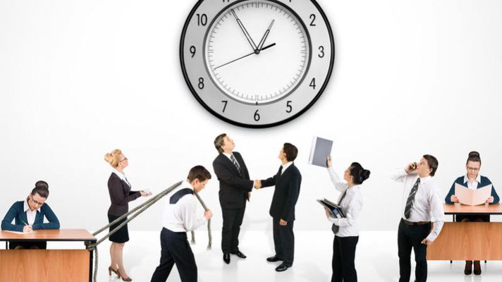 How to manage work time of an employee